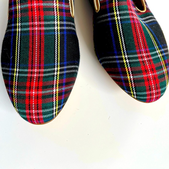 J Crew Tartan Flats• Sz 7 - Picture 8 of 10